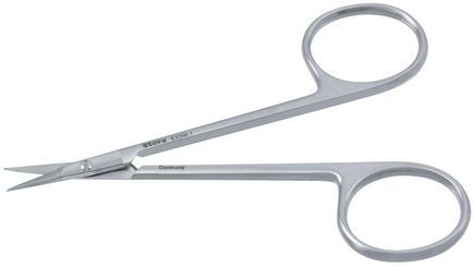 STORZ Iris Scissors 18mm Pointed Straight